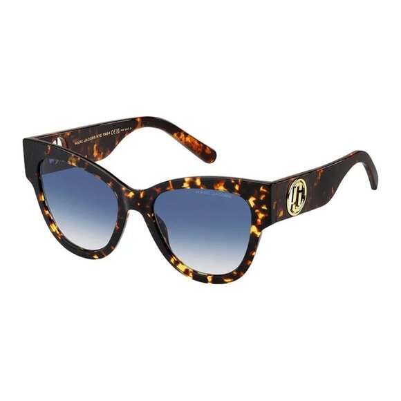 NEW MARC JACOBS SUNGLASSES HAVANA WOMEN EYEWEAR MARC JACOBS MARC 697/S 0086 08